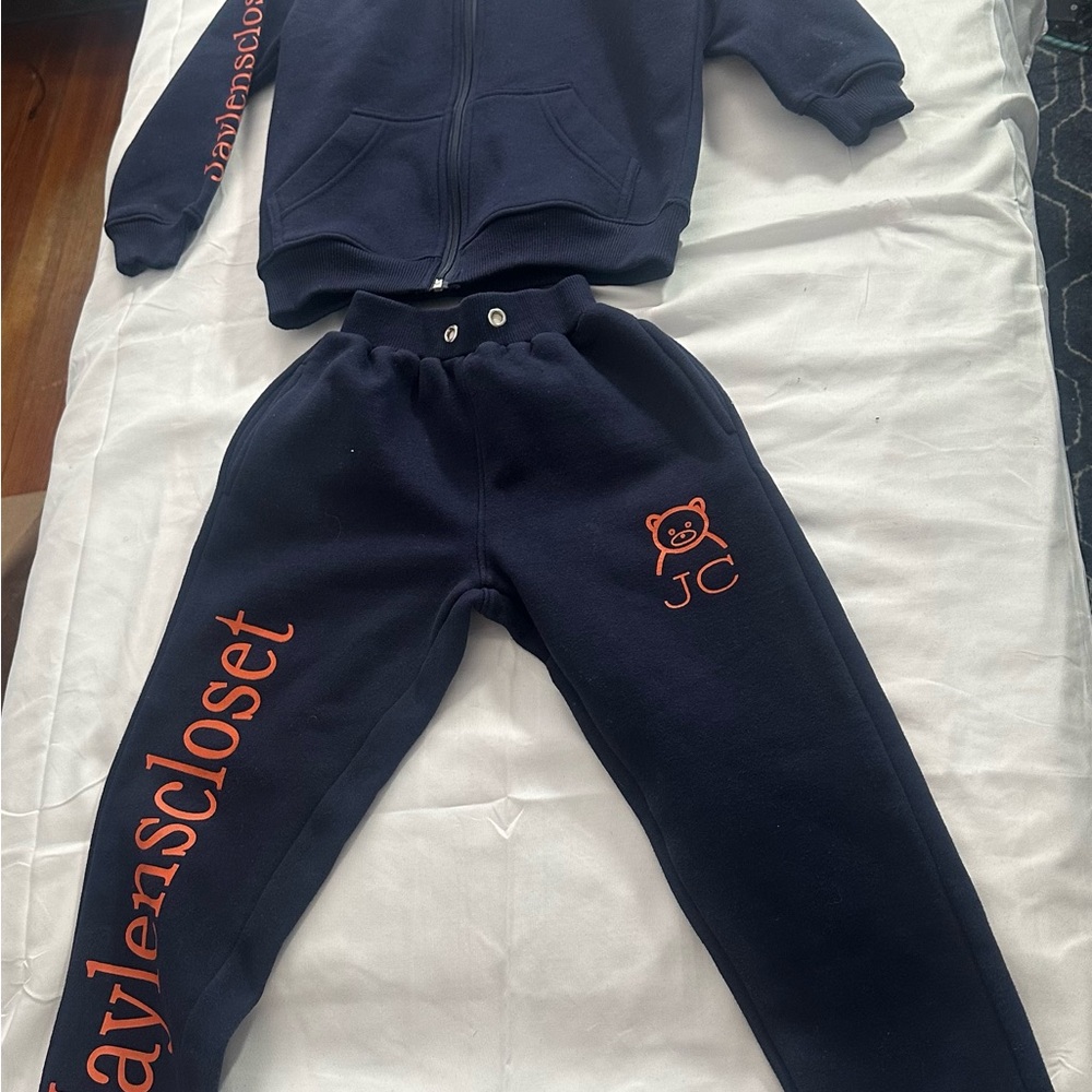 Navy Blue Kids Bottoms by